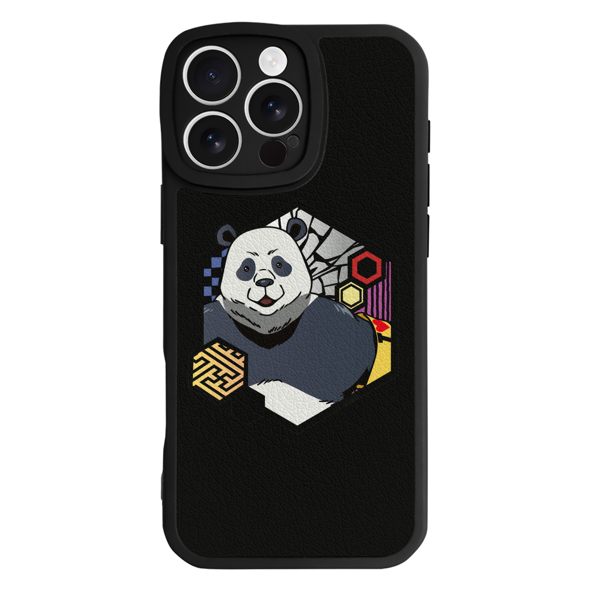 （画像用） 呪術廻戦 Jujutsu Kaisen 【iPhone 16シリーズ対応】シリコンスマホケース（レザー調） 材質：シリコン